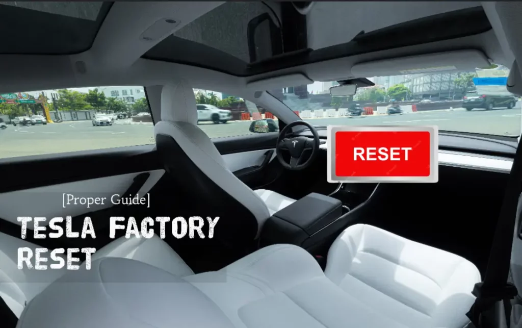 Tesla Factory Reset