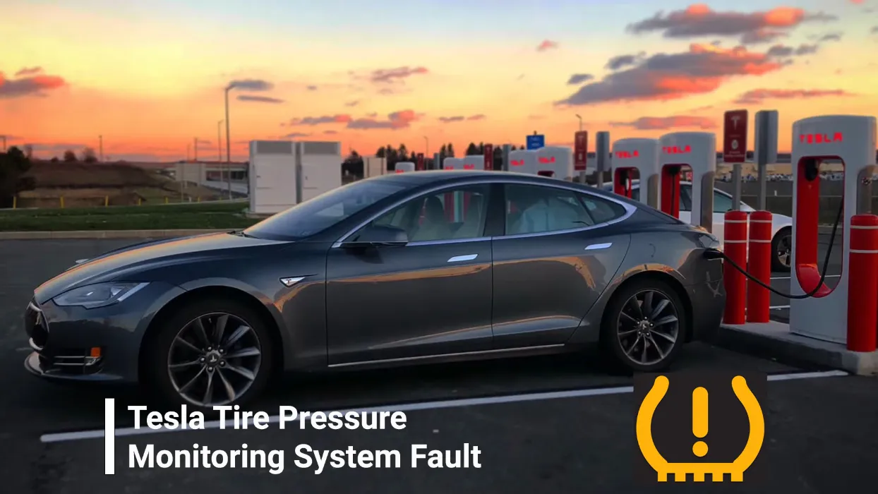 Tesla Tire Pressure Monitoring System Fault Troubleshooting and
